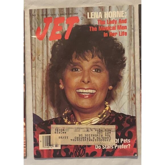 Vintage Jet Magazines Lot (3) 1988 Lena Horne, Jasmine Guy, Joyner - Picture 4 of 8